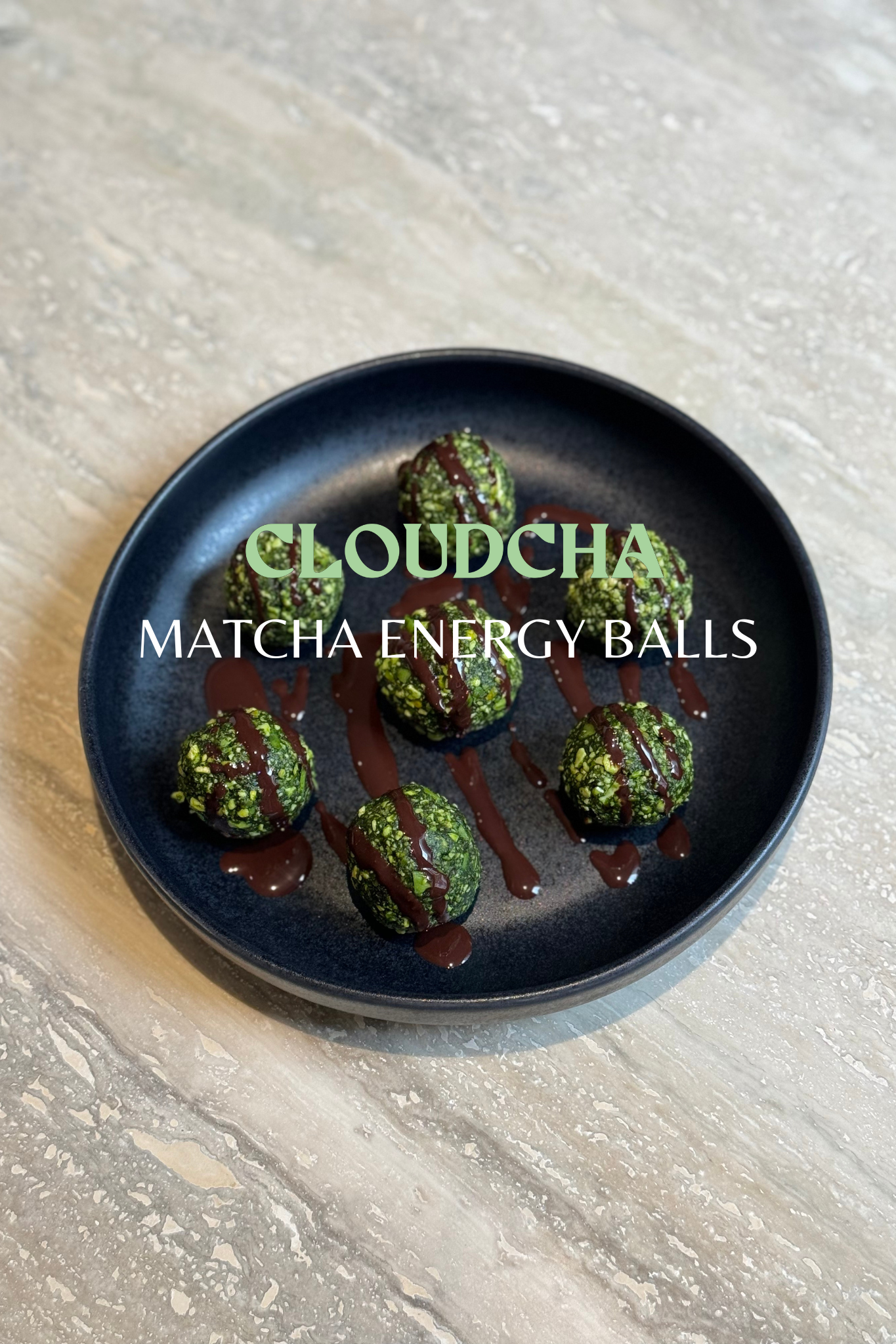 Cloudcha Matcha Energy Balls