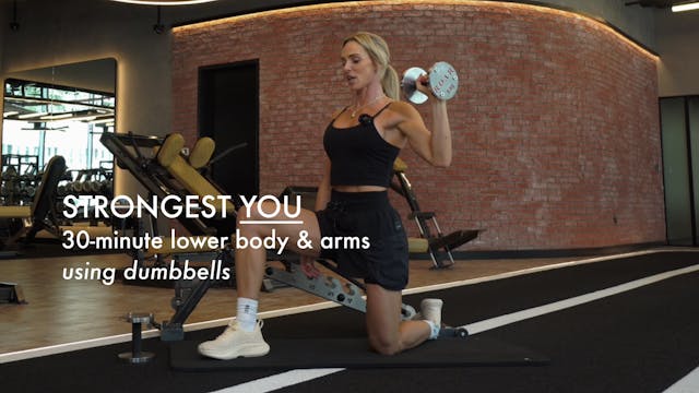 NEW: WEEK 3// 30-minute lower body & ...