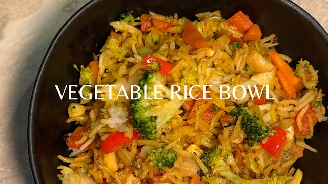 Vegetable Rice Bowl