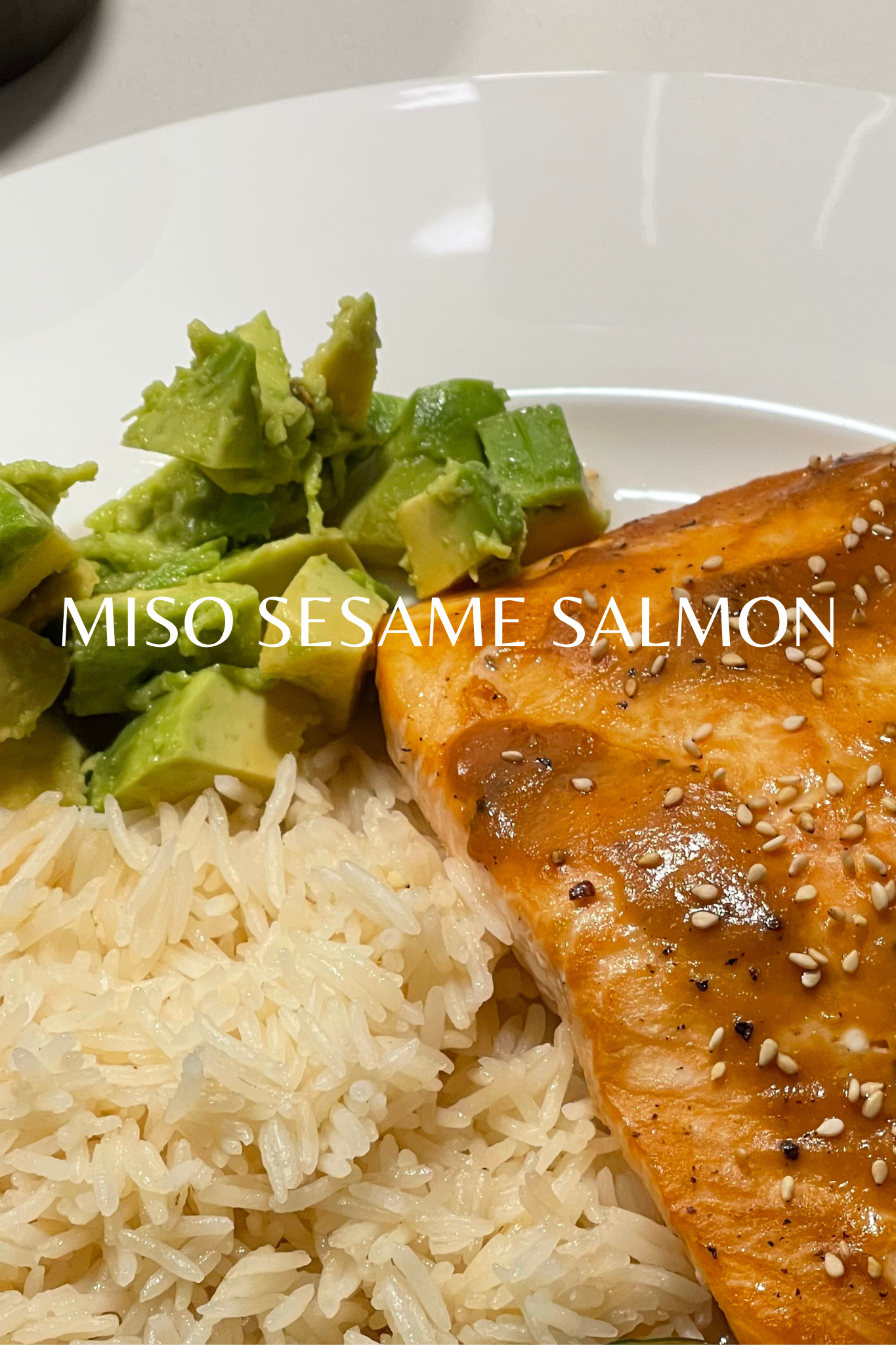 Miso Sesame Salmon