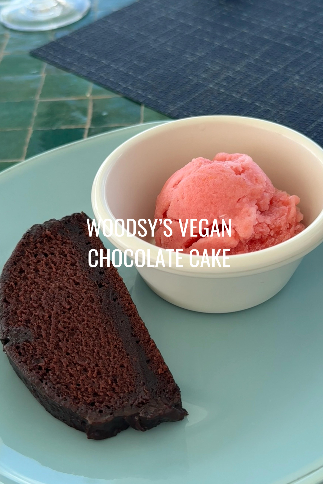 Woodsy’s Vegan Chocolate Cake