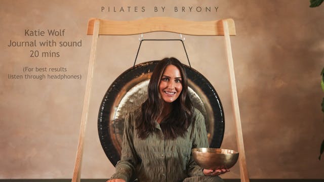 DAY 7 // 20 minute soundbath journal ...