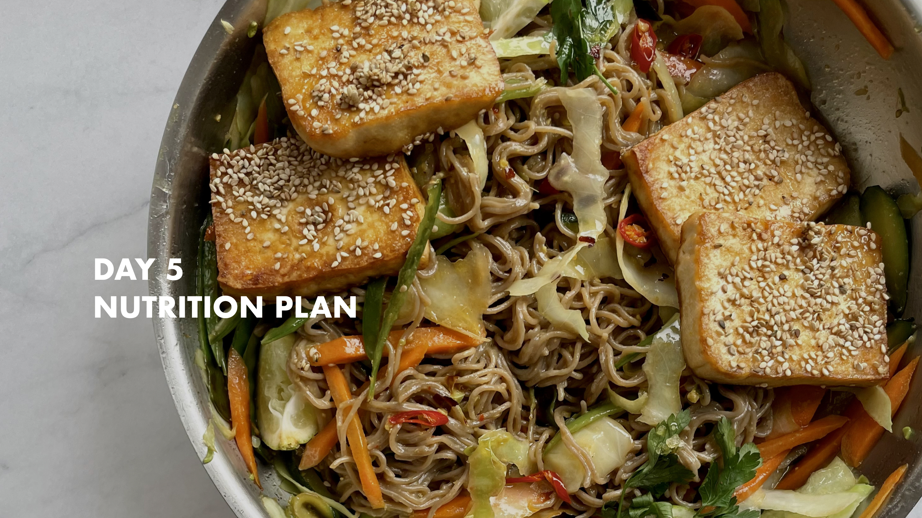 DAY 5 - Nutrition Plan