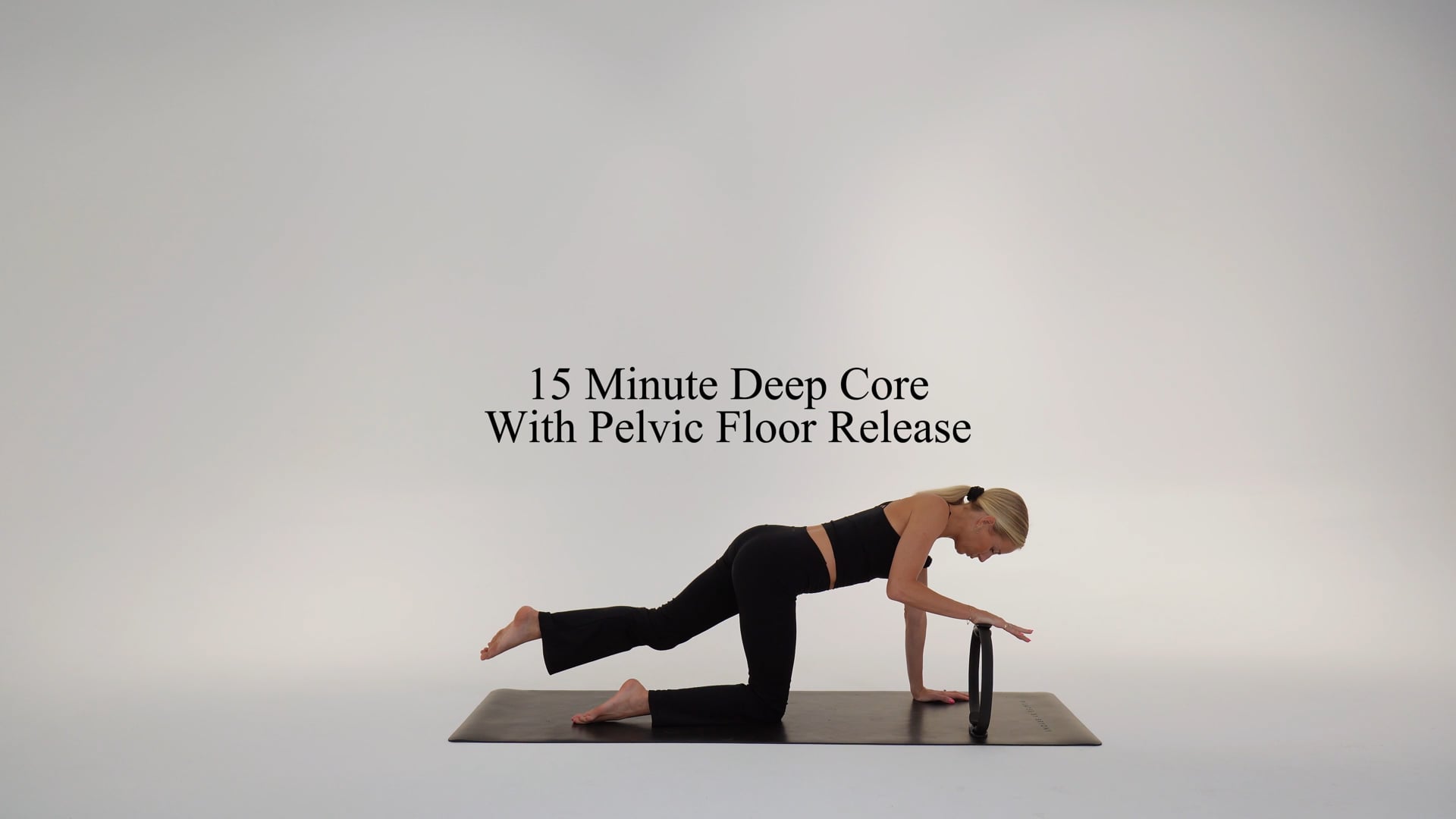 15 minute deep core with pelvic floor release using ring