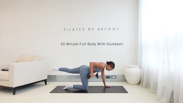 NEW: 25 minute full body with a dumbbell