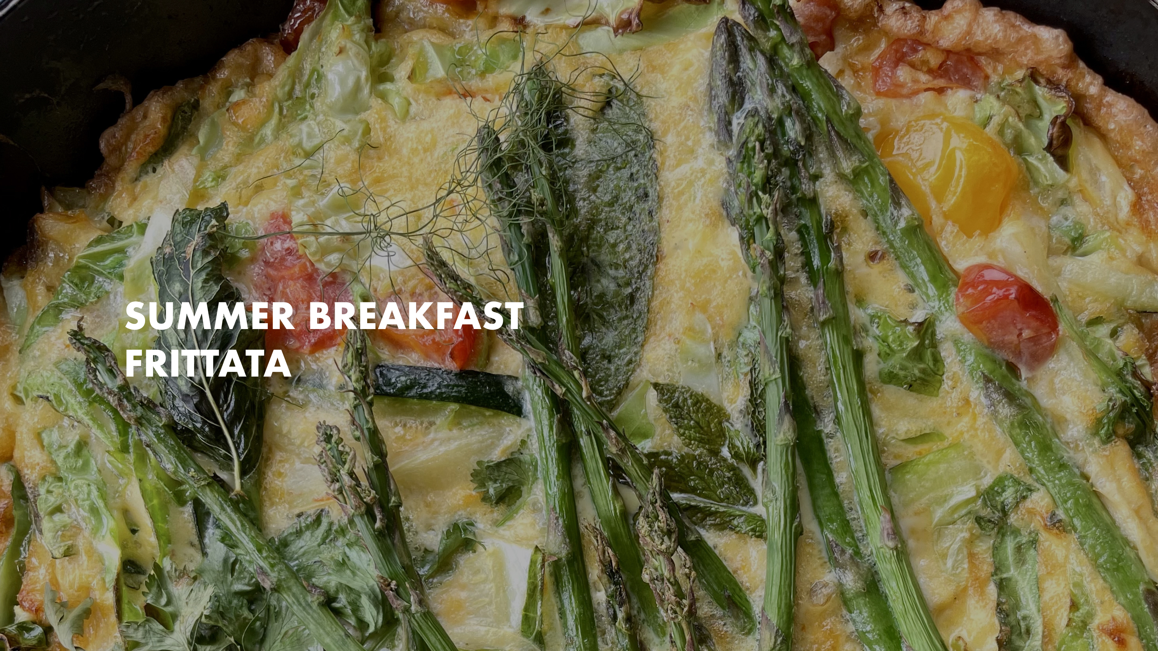 NEW: Summer Breakfast  Frittata