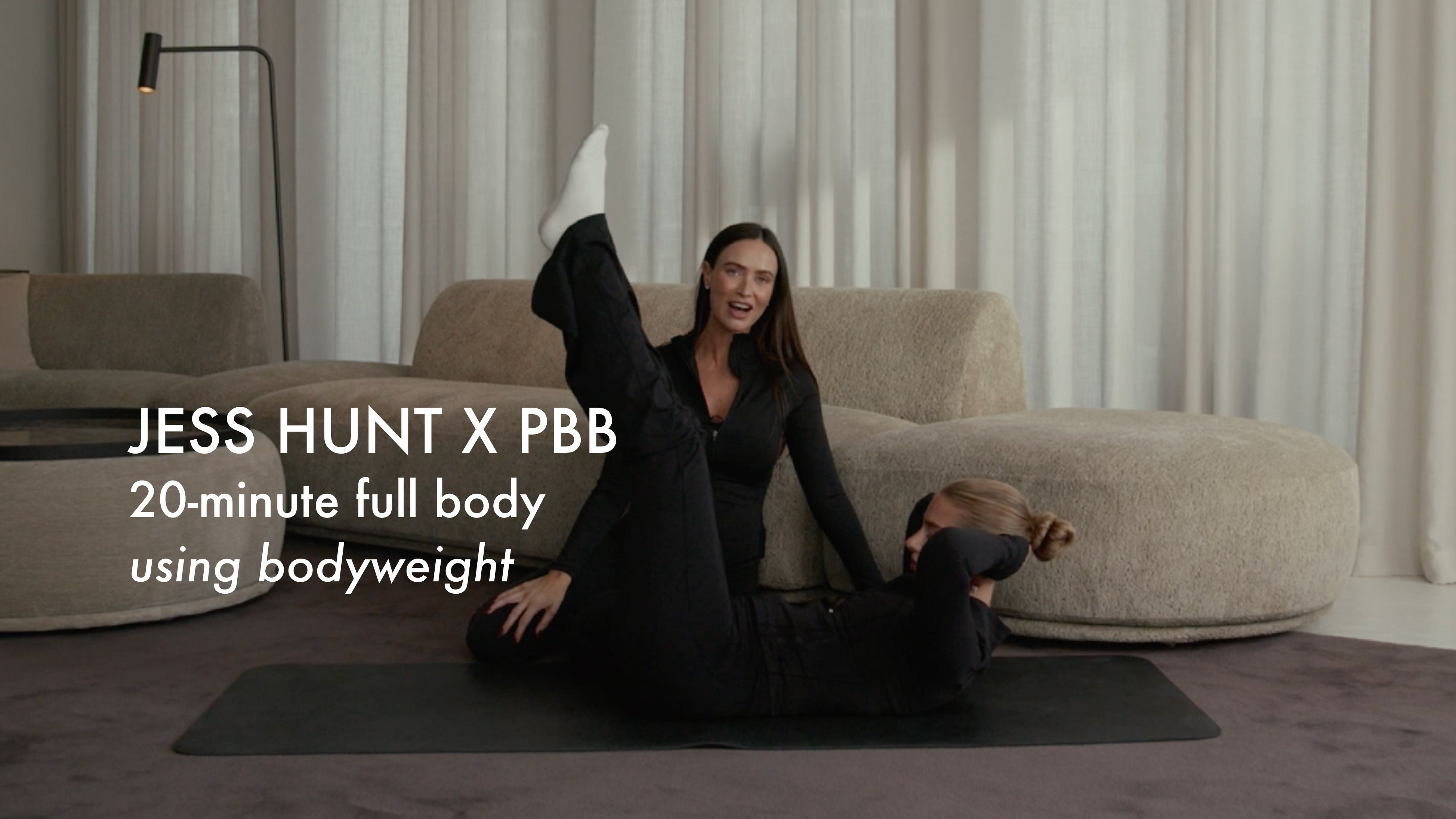 NEW WITH JESS: 20-minute full body using bodyweight