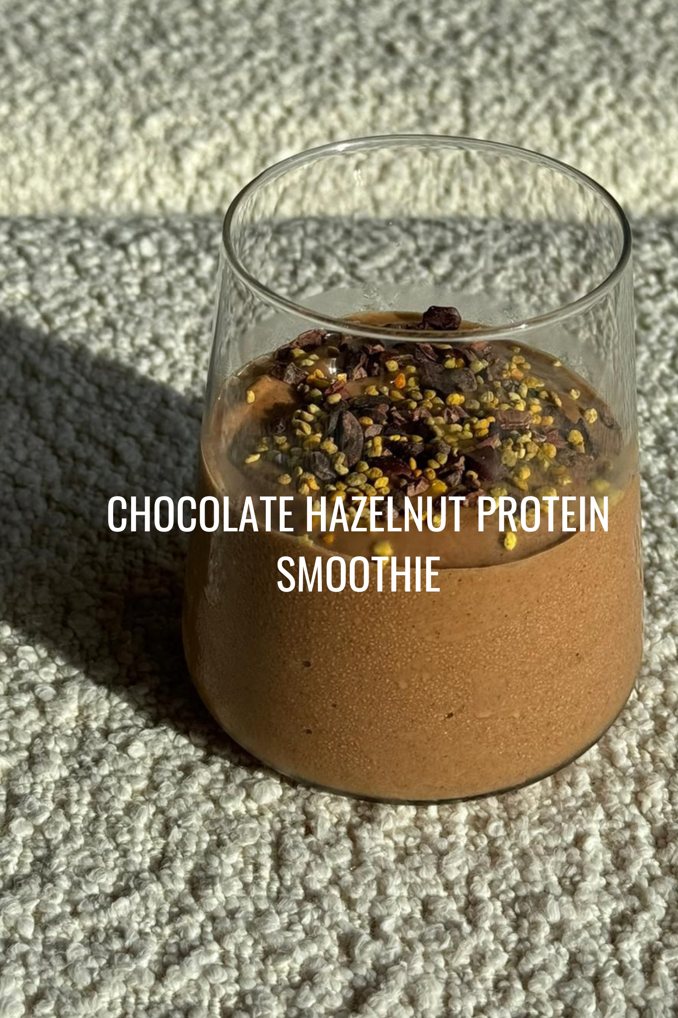 NEW: Chocolate Hazelnut Protein Smoothie