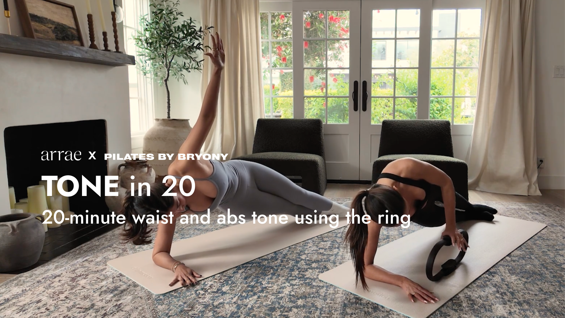 DAY FOUR // 20-minute waist and abs tone using the ring