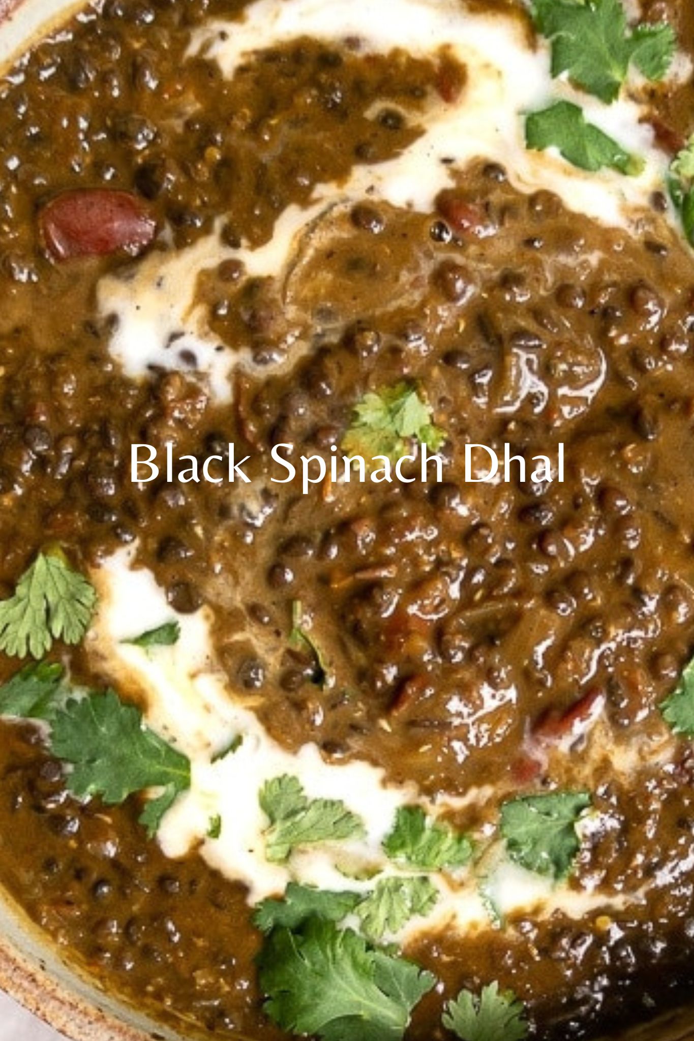 Black Spinach Dhal