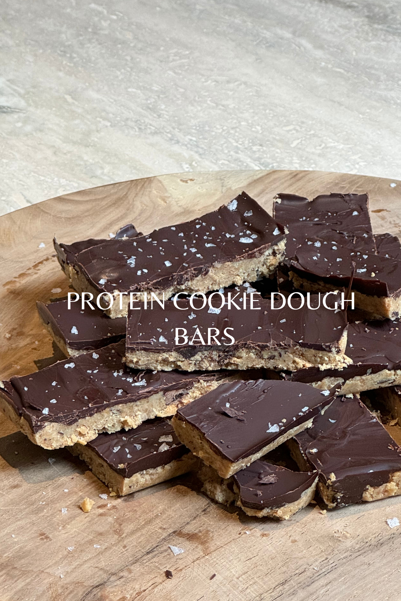 Protein Cookie Dough Bars