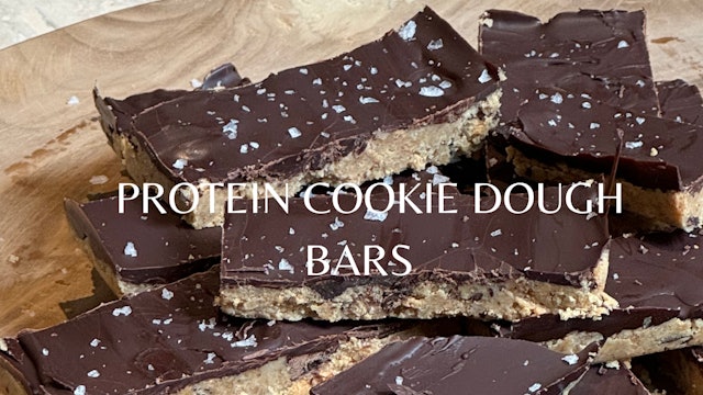 NEW: Protein Cookie Dough Bars