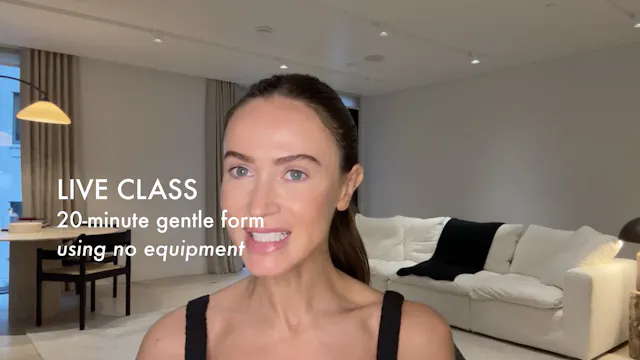 LIVE: 20-minute gentle form using no ...