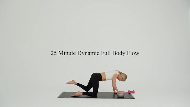 25 minute dynamic full body flow usin...