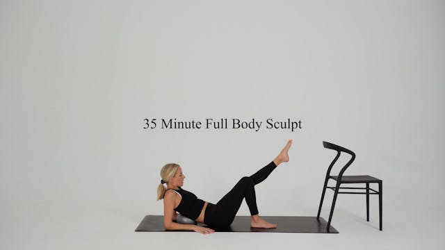 35 minute full body sculpt using a ch...