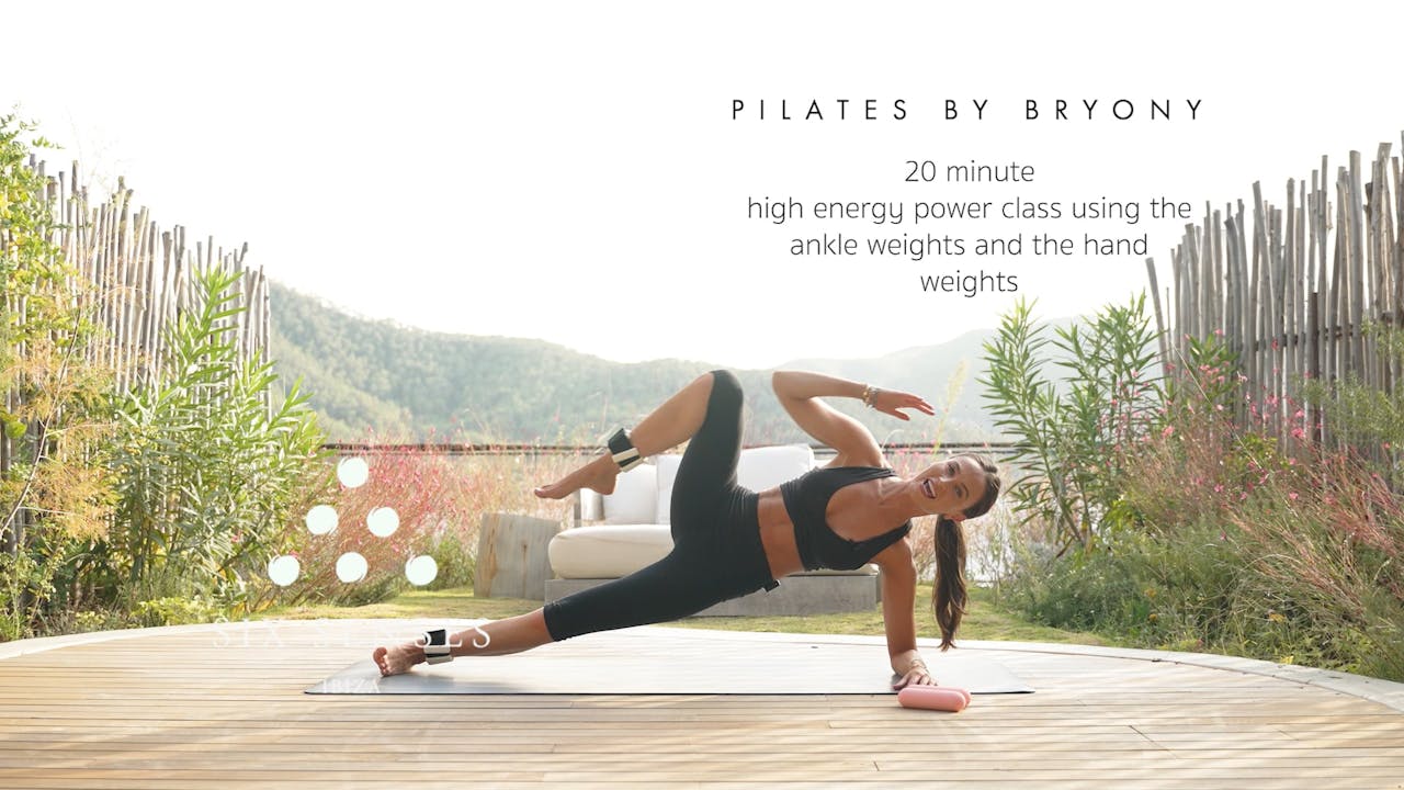 20 minute high power class using ankle and hand weights 1530 minutes