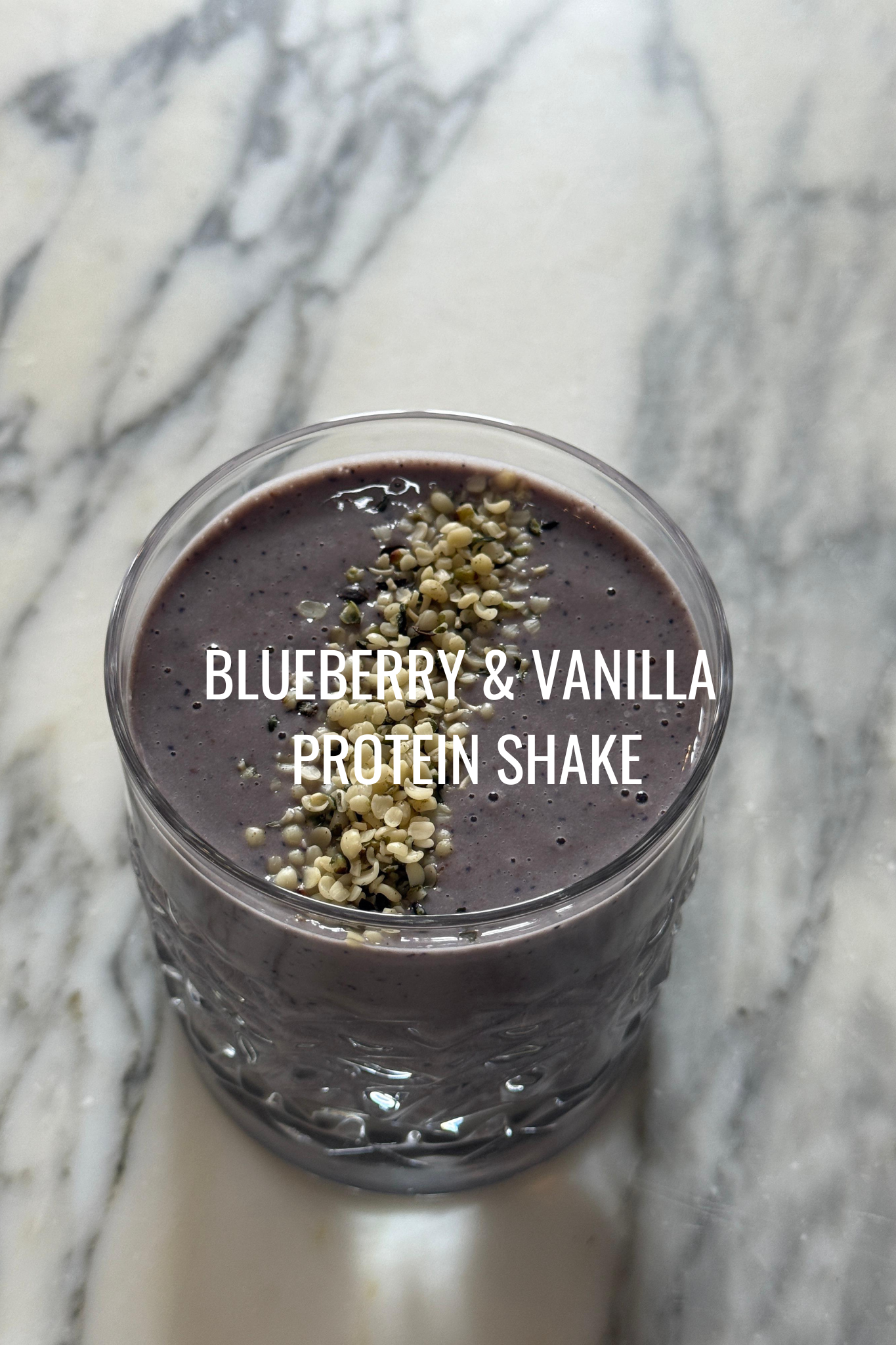 NEW: Blueberry & Vanilla Protein Shake