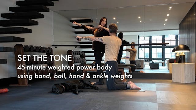 NEW: 45-minute weighted power body us...