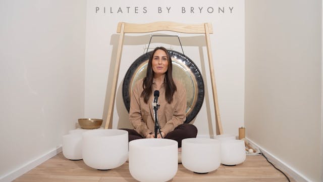 Balancing breath sound bath 