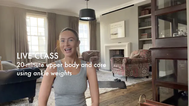NEW LIVE: 20-minute upper body and co...