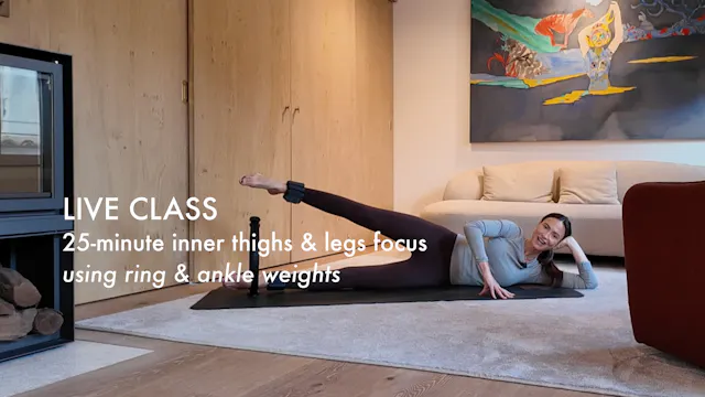 LIVE CLASS: 25-minute inner thighs & ...