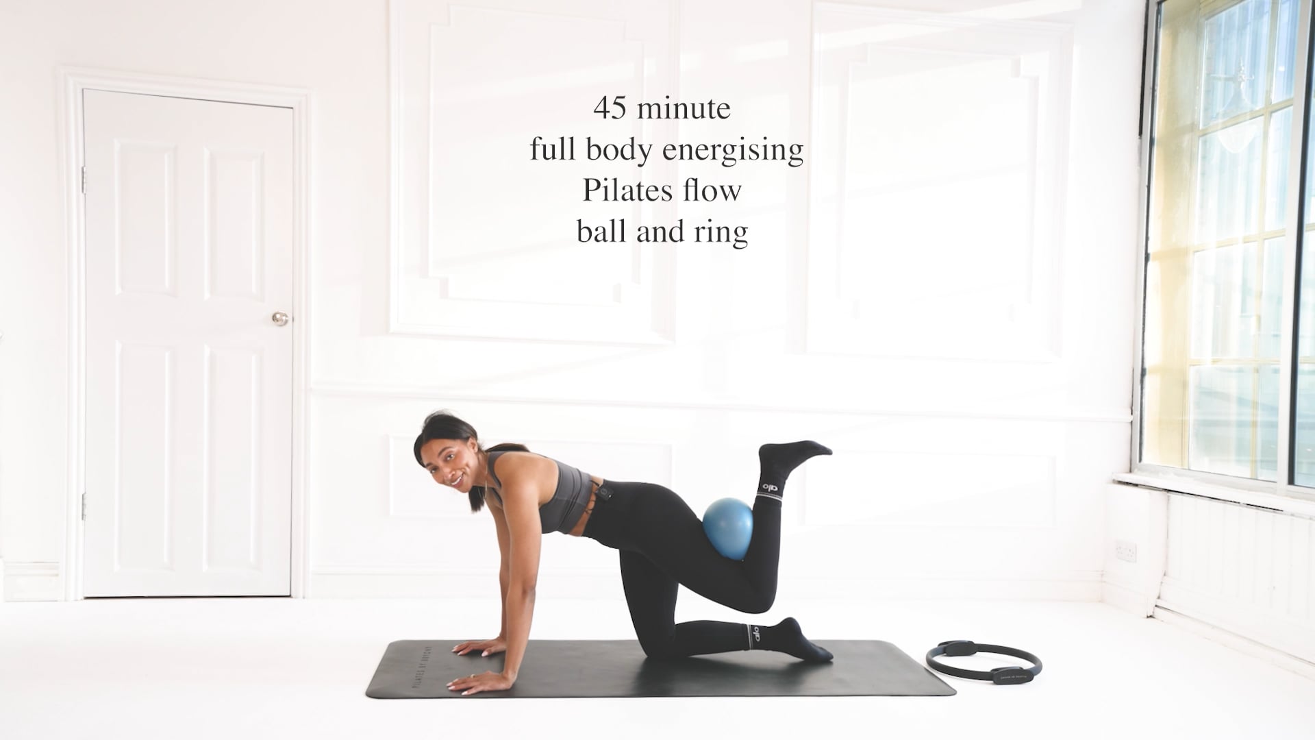 NEW: 45 minute full body energising flow with ball and ring