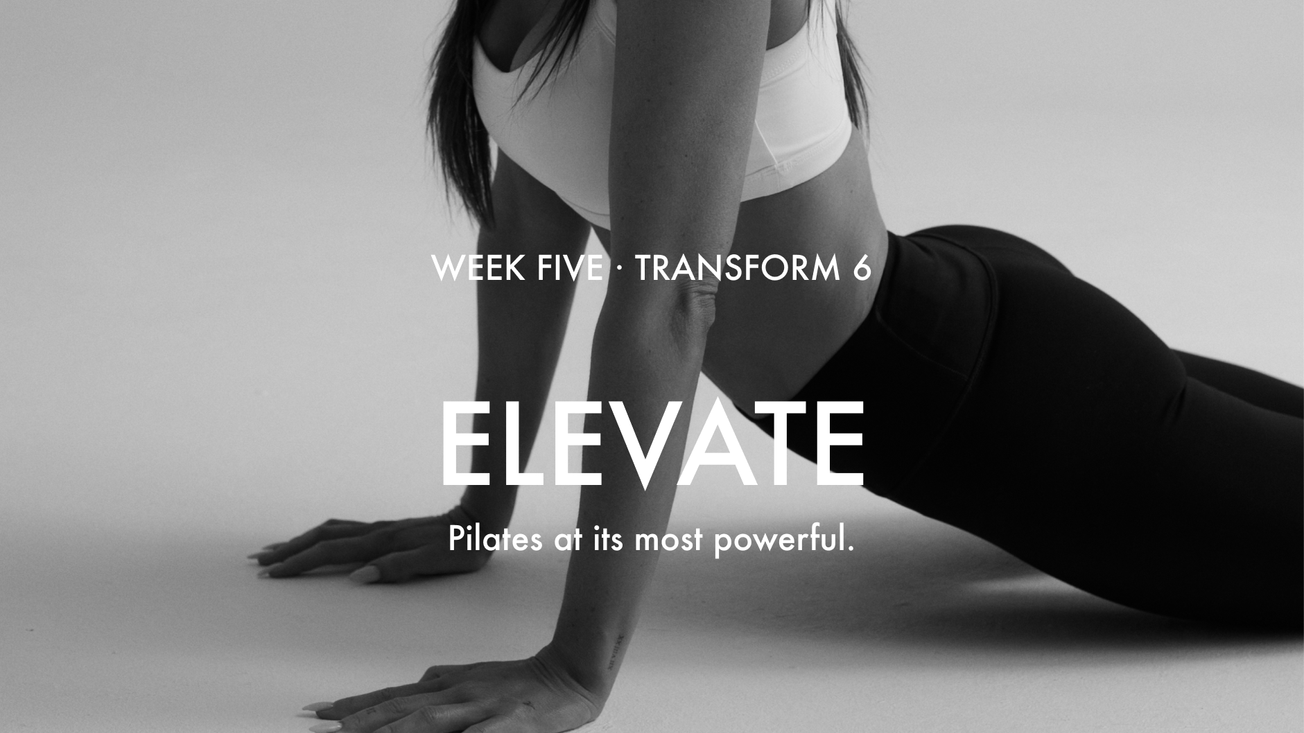 Elevate // The Weekly Schedule PDF 