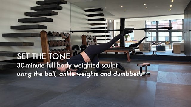 NEW: 30-minute full body weighted scu...