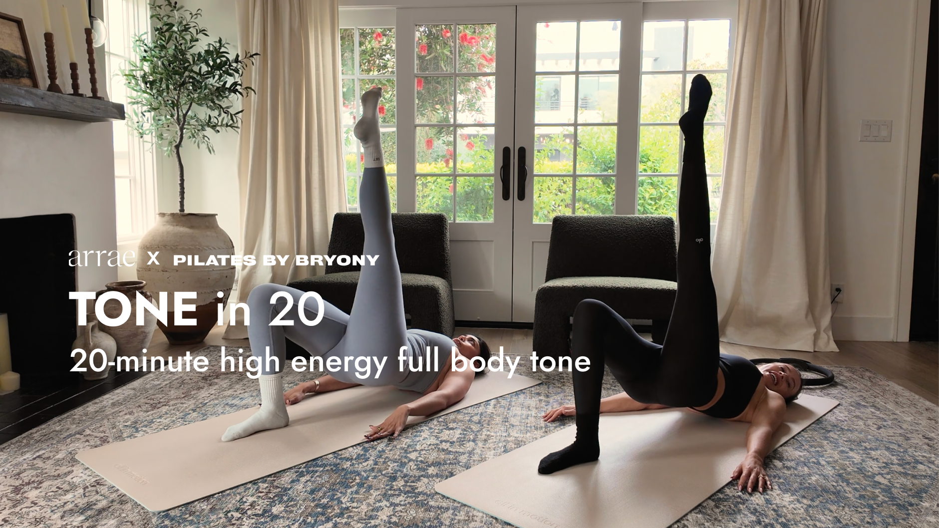 DAY FIVE // 20-minute high energy full body tone using own bodyweight