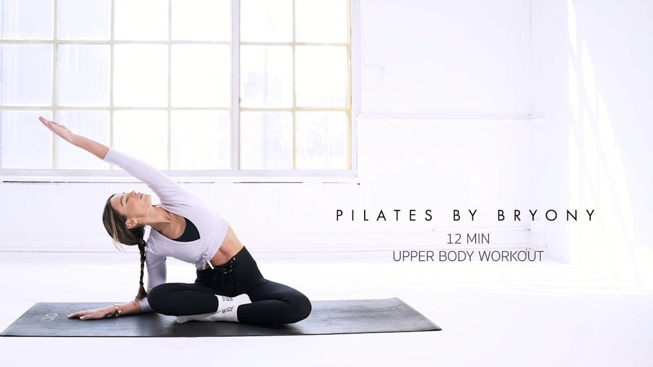 12 minute upper body class using your own bodyweight - Pilates By Bryony