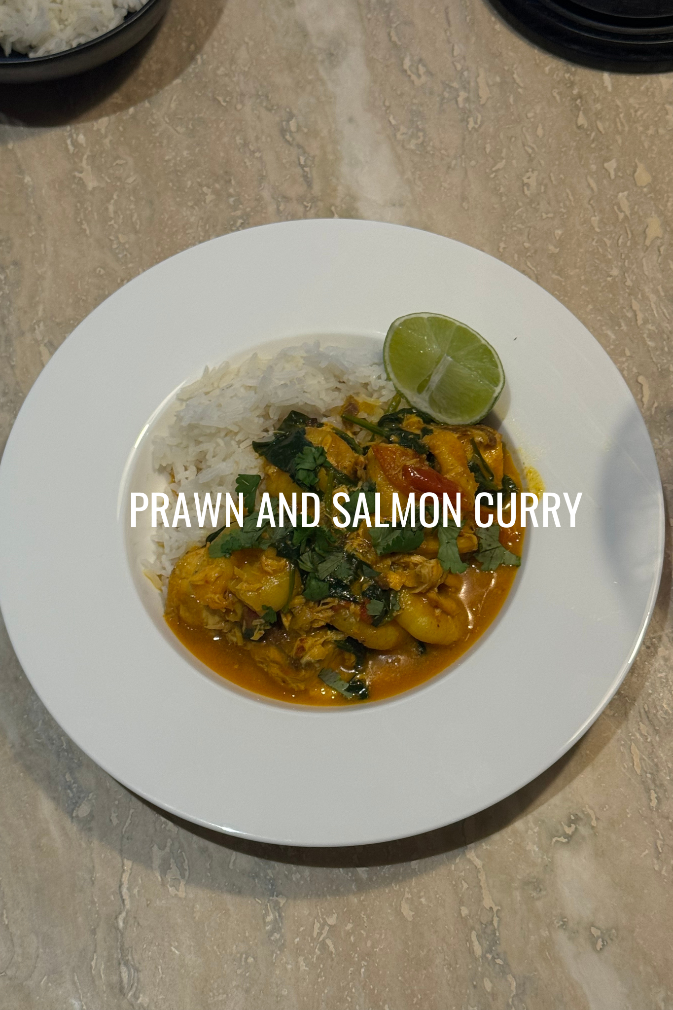Prawn and Salmon Curry