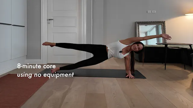 NEW: 8-minute core using no equipment