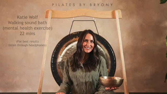 NEW: 22 minute walking sound bath