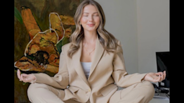 Meditate with Mimi Bouchard, breathe through it - seated meditation 