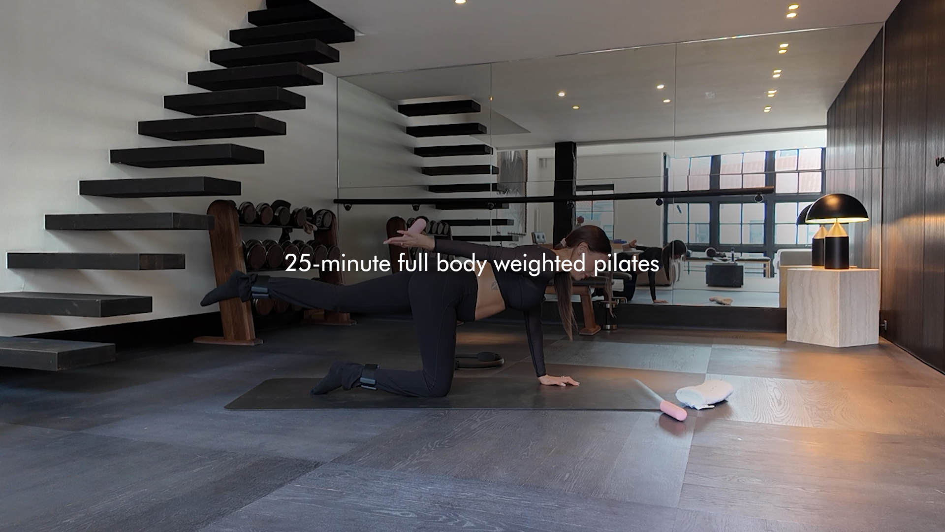 NEW: 25-minute full body weighted pilates using ring, hand & ankle weights