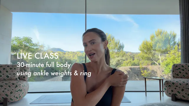 LIVE NEW: 30-minute full body using a...