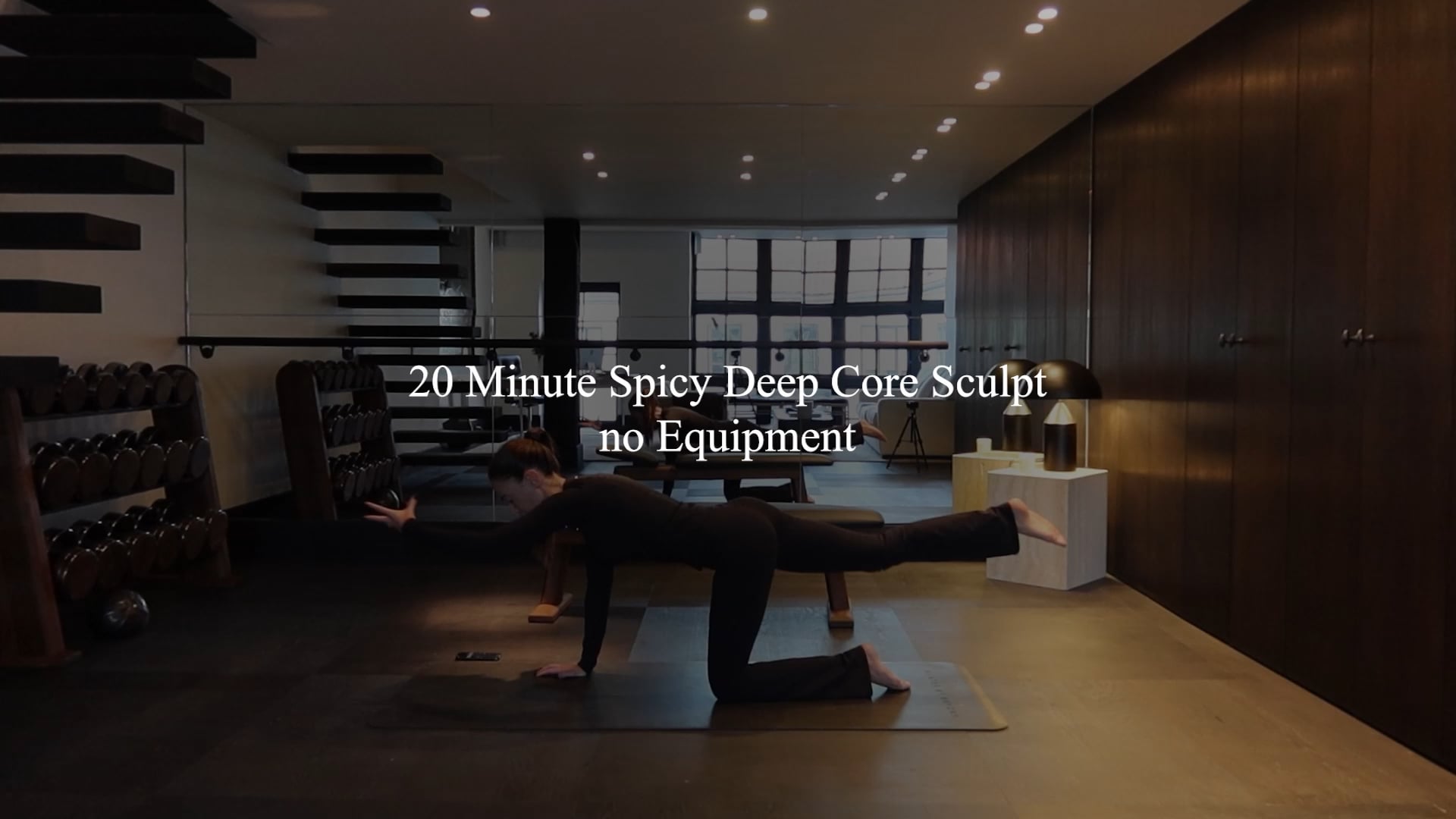 20 minute spicy deep core sculpt no equipment