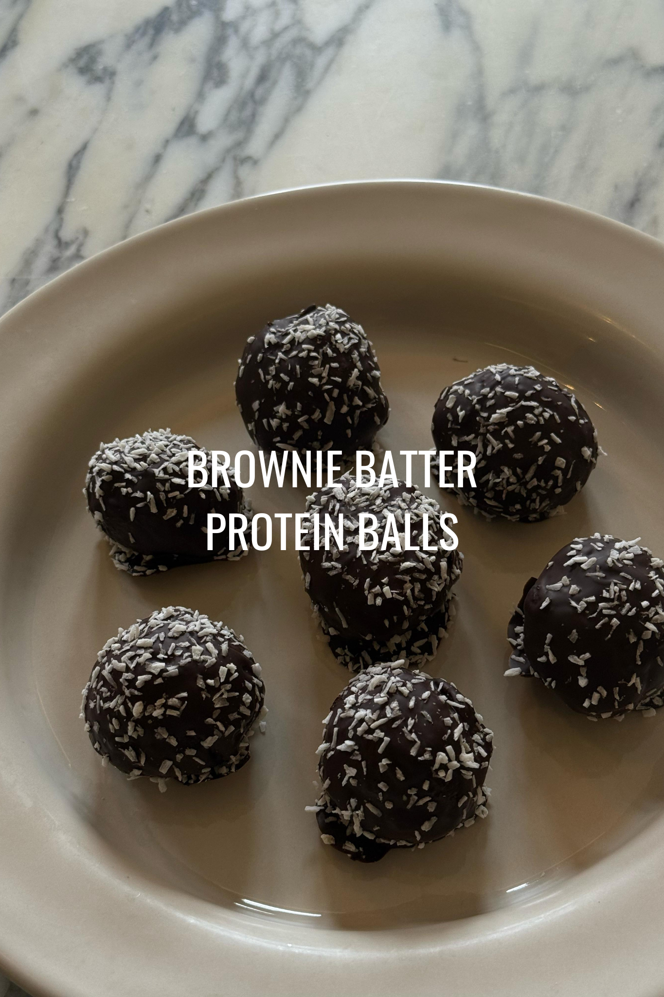Brownie Batter Protein Balls