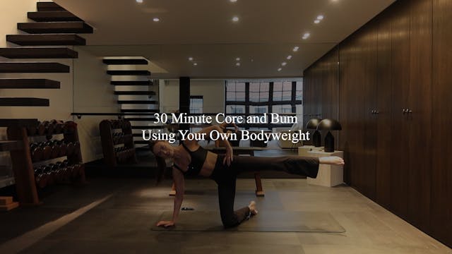 DAY 6 // NEW: 30 minute core and bum ...