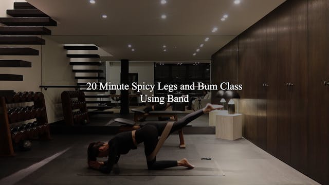 20 minute spicy legs and bum class us...
