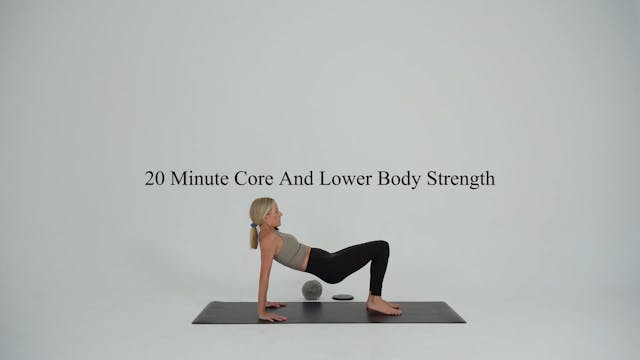 20 minute core and lower body strengt...