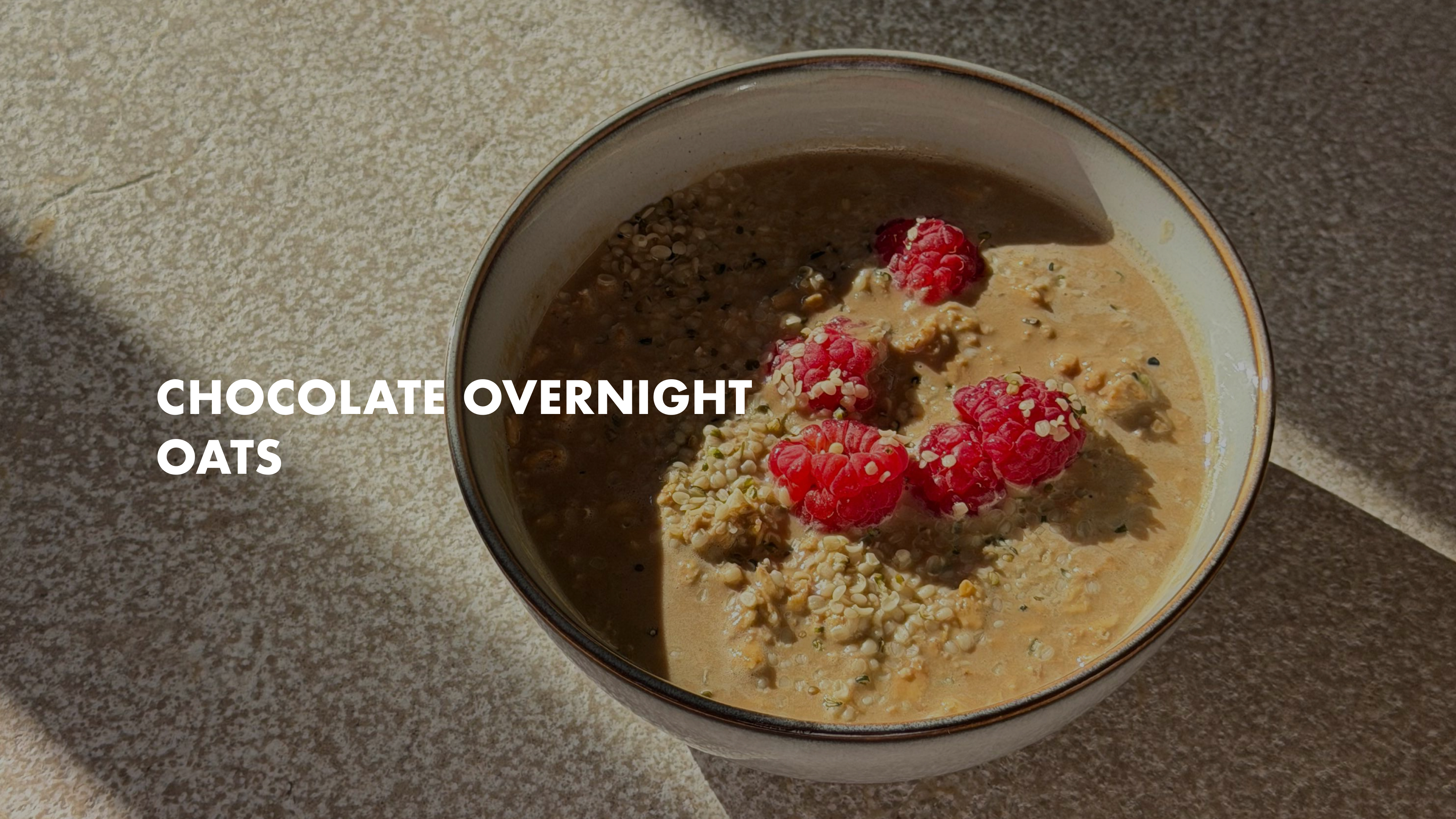 NEW: Chocolate Overnight Oats