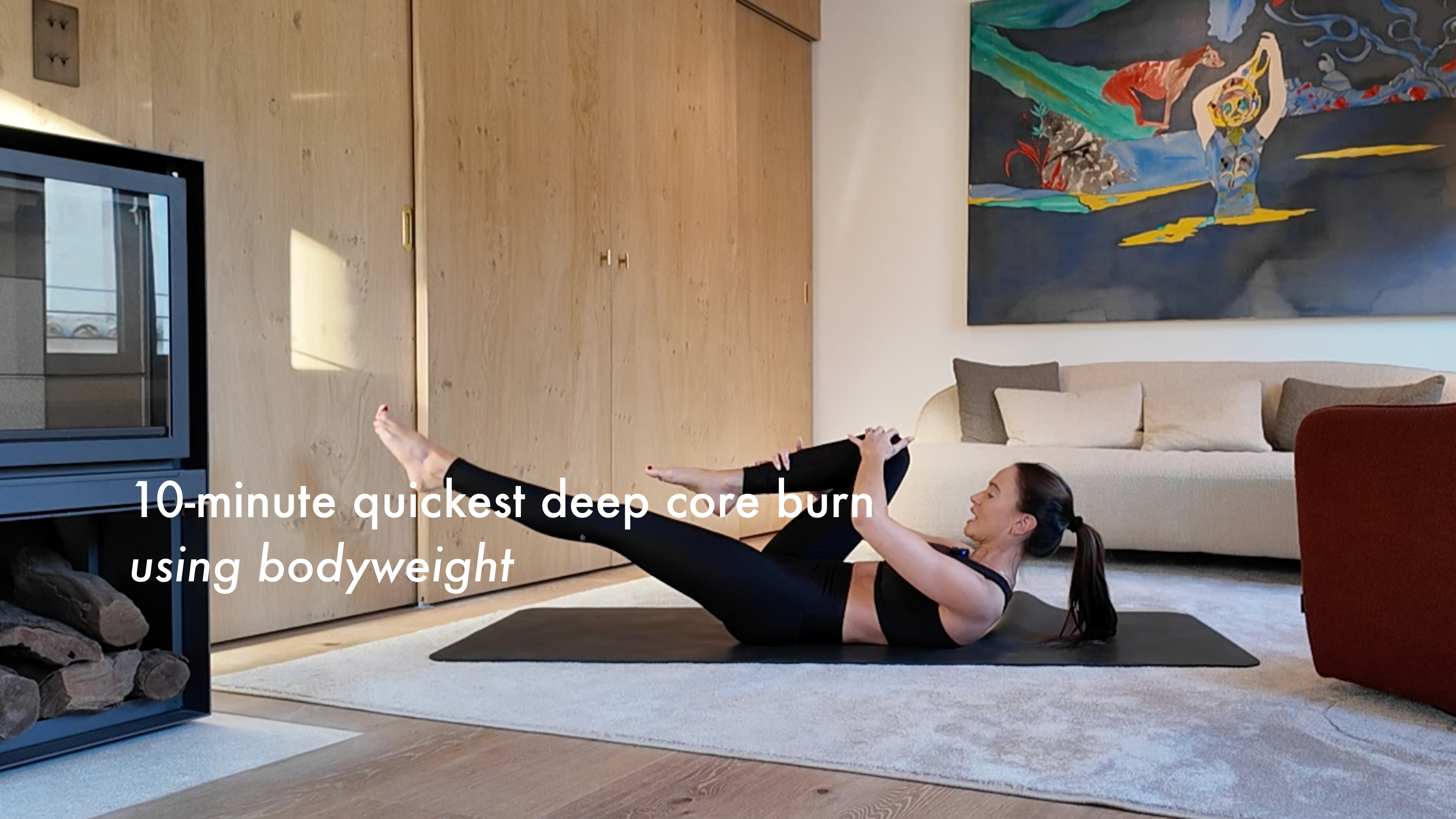 NEW: 10-minute quickest deep core burn using bodyweight