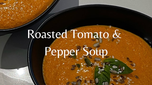 Roasted Tomato and Pepper Soup