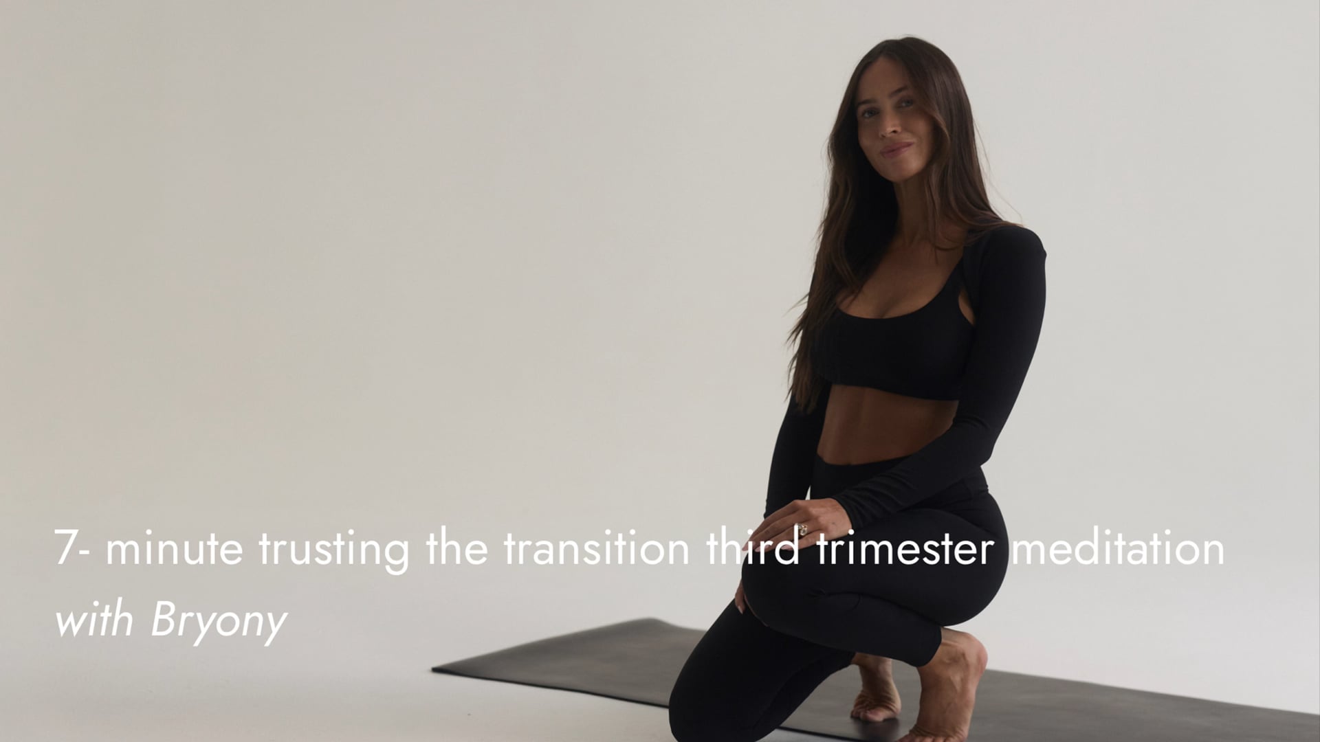 NEW: 7-minute trust the transition third trimester mediation 