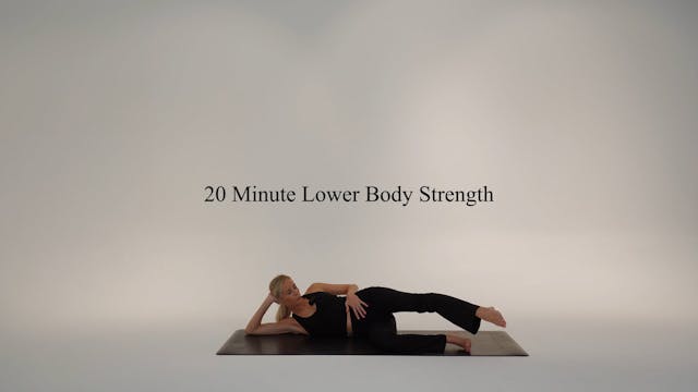 20 minute lower body strength