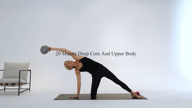 20 minute deep core and upper body