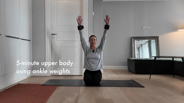 NEW 5-minute upper body using ankle w...