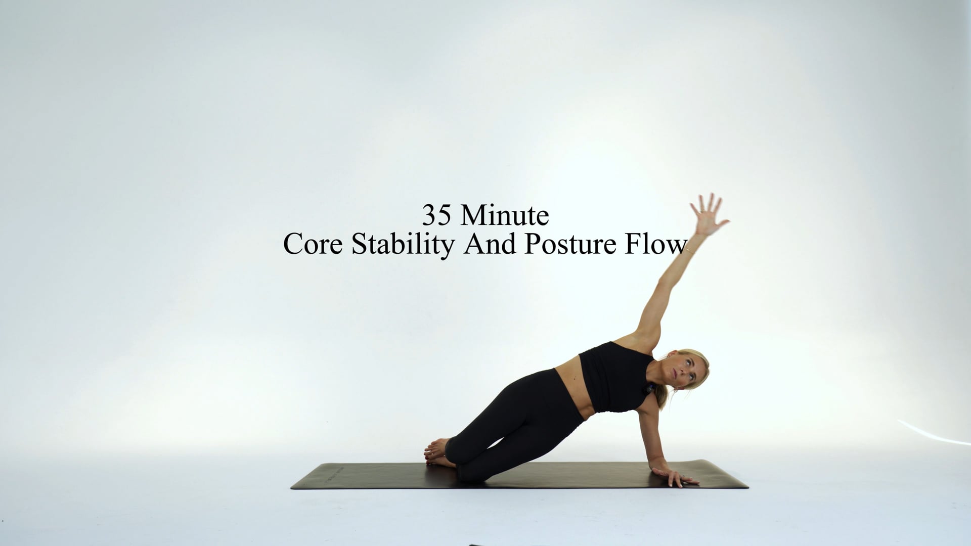 35 minute core stability and posture flow