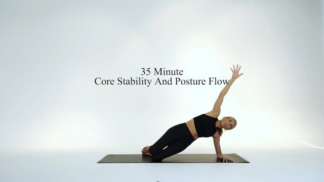 35 minute core stability and posture ...